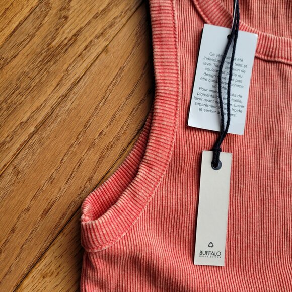 Buffalo David Bitton Deliah Hibiscus Favorite Tank M - Picture 2 of 10